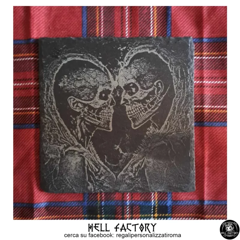 Skull Heart Square - immagine 2