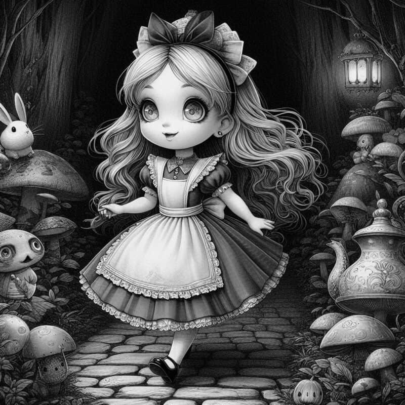 Alice in Wonderland Chibi 1