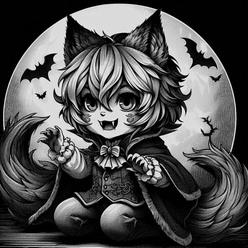 Chibi Wolf Man 1