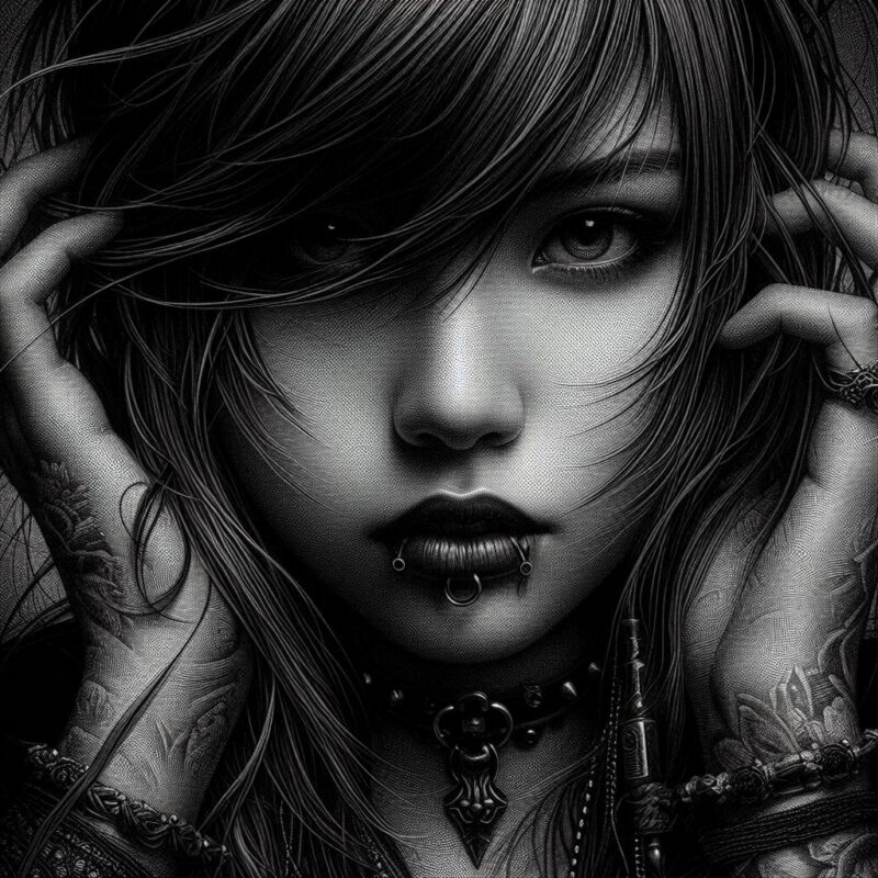 Emo Punk Girl 1