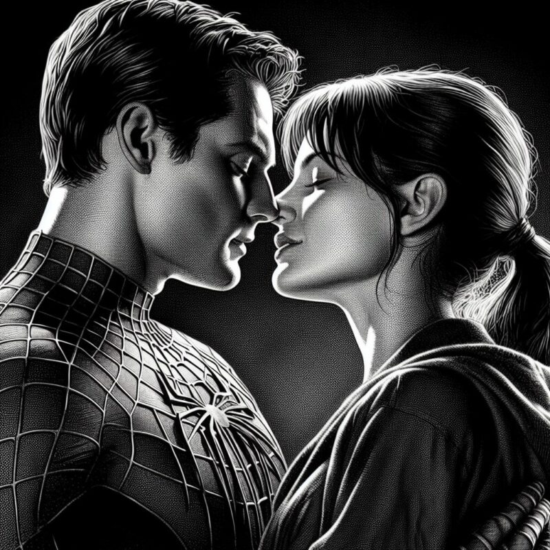 Spiderman kiss Mary Jane 2