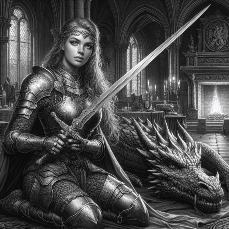 Lady Warrior and Dragon 3
