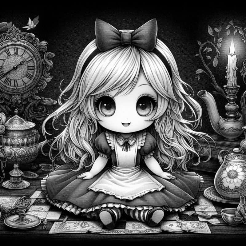 Alice in Wonderland Chibi 4