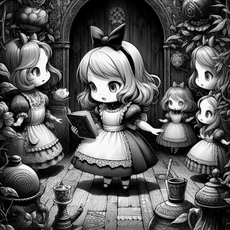 Alice in Wonderland Chibi 5