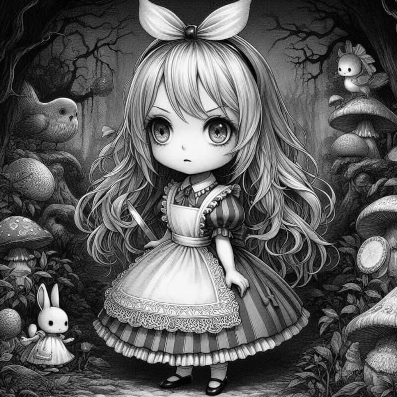 Alice in Wonderland Chibi 6