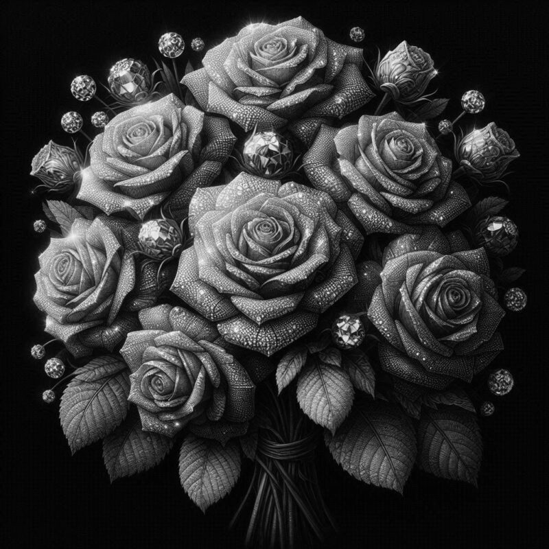 Diamonds and Roses 1