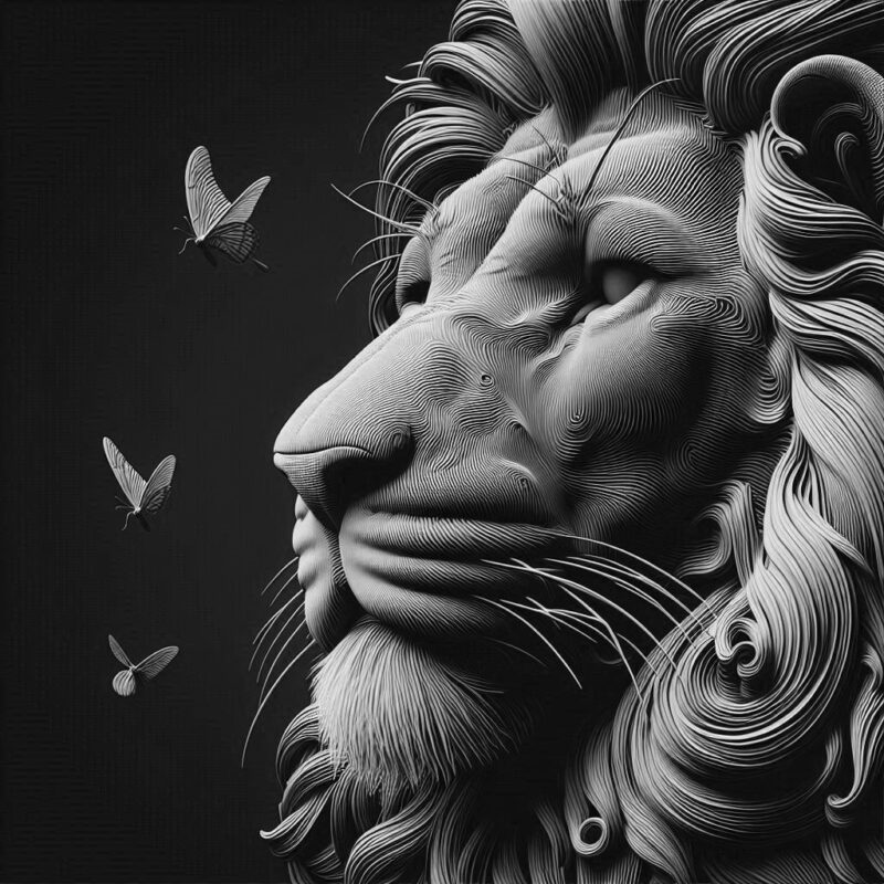 Lion Statue 5